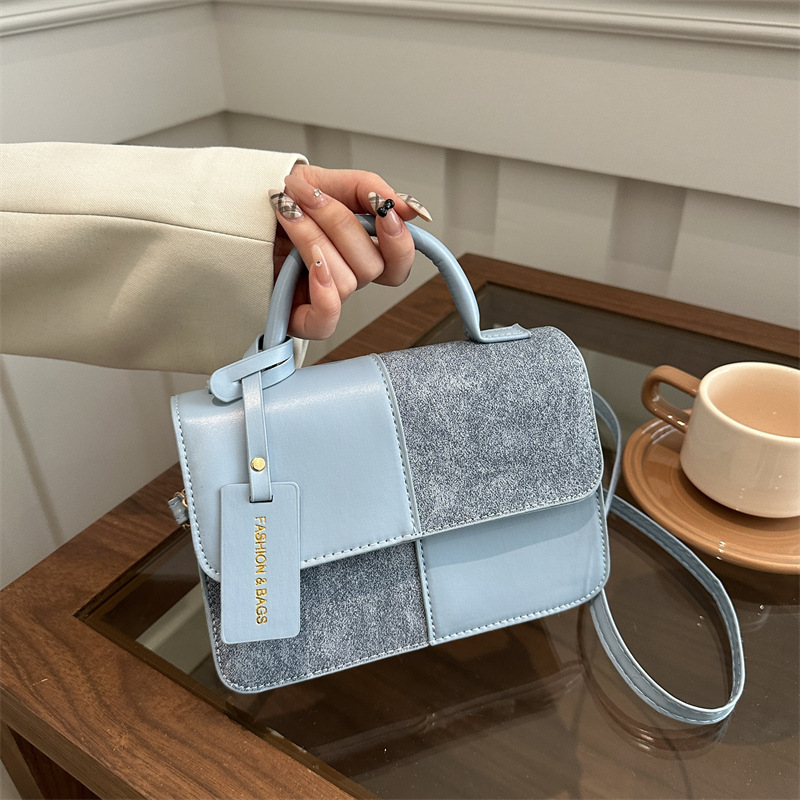 This Years Fashion Trend Textured Patchwork Tote Bags