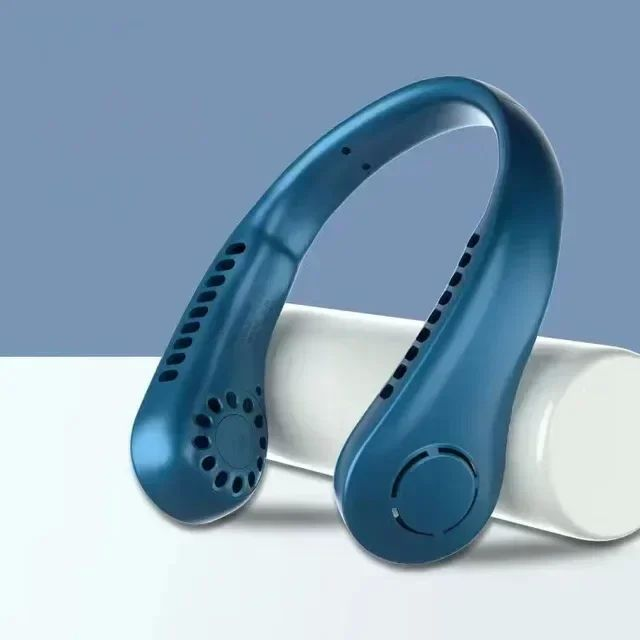 Portable Mini Neck Hanging Fan USB Rechargeable Wearable For