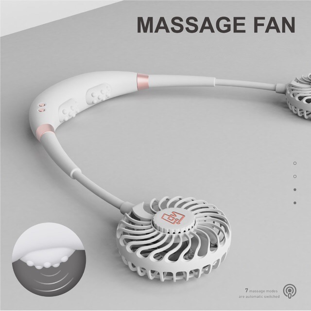 Aromatherapy Sports Portable USB Rechargeable Fan