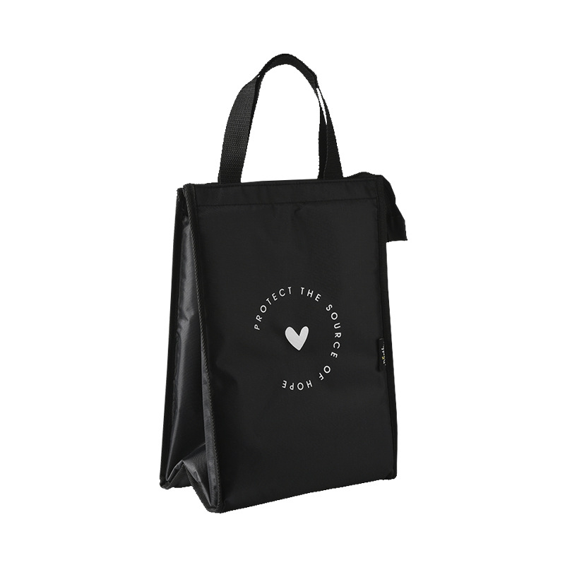 BUBM Contracted Style Insulated Lunch Bag, Durable Bento Pouch, Thermal Insulated Lunch Box,Tote Cooler Bag, Lunch Container