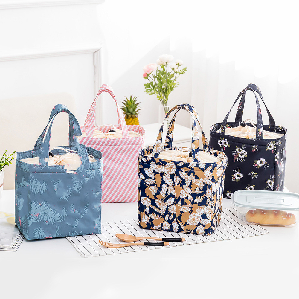 Lunch-box Bag Heat Preservation Lunch Bag Outdoor Picnic Insulated Bag