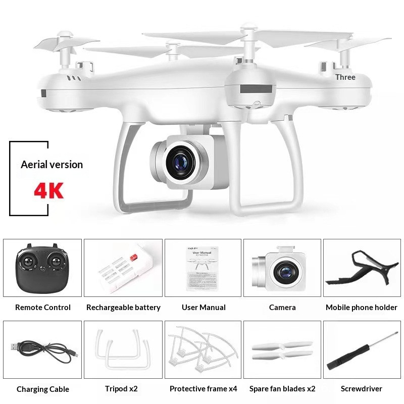 Remote-controlled 4K Drone Quadcopter For Aerial Photography