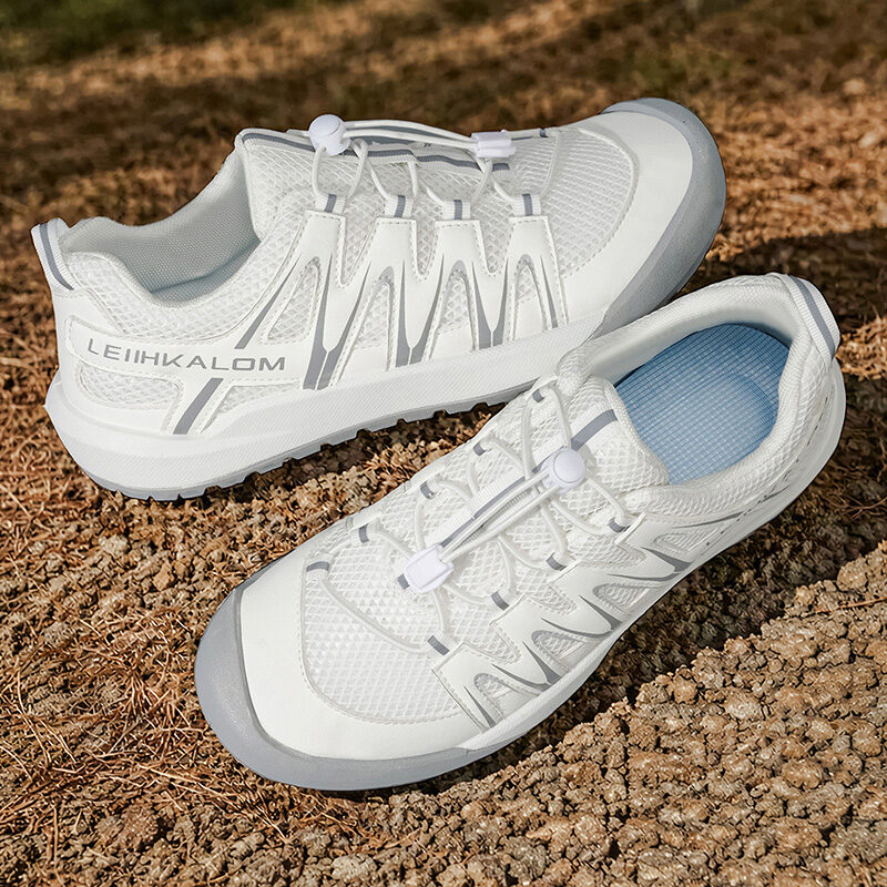 2026 New Summer Light Luxury High-End Men Sneakers, Fashion Versatile Comfort Mesh Spliced Breathable Casual Shoes
