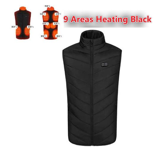 Model Heated Vest Washable USB Charging Electric